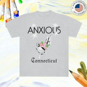 Anxious Store Merch Hand Flowers Tee