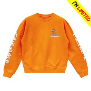 Shengli Road Market Store Merch Chrome Hearts Matty Boy Orange Link&Build Crewneck Sweatshirt