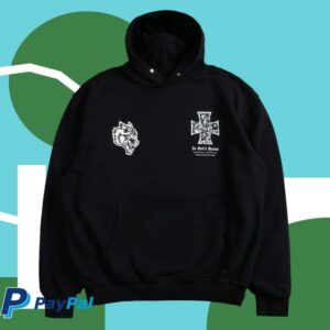 Darc Sport Merch Store Iron Wolf Pack Pierce Hoodie In Black