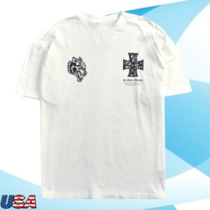 Darc Sport Merch Store Iron Wolf Pack Premium Oversized Tee In Cream