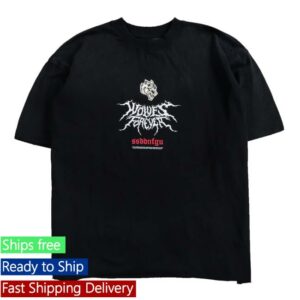 Darc Sport Merch Store Mori Rose Distressed Grunge Tee In Black