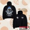 kenny Darc Sport Merch Store Through The Clouds Pierce Hoodie In Blackaa