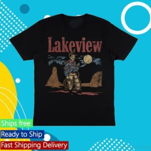Lakeview Merch Store Name In A Song Black Unisex Tee
