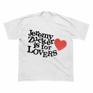 Jeremy Zucker Store Merch Jersey Is For Lovers White T-Shirt