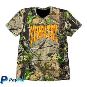 Travis Scott Merch Store Drake Sympathy Short Sleeve Tee Shirt Camo