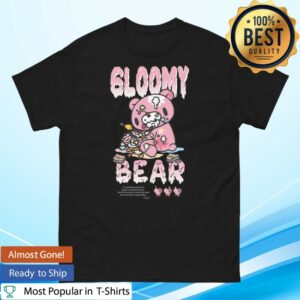 Gloomy Bear Store Merch Gloomy Eating Cakes Unisex Classic Tee