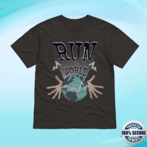 Kittensneeze Merch Store Run The World Title Shirt