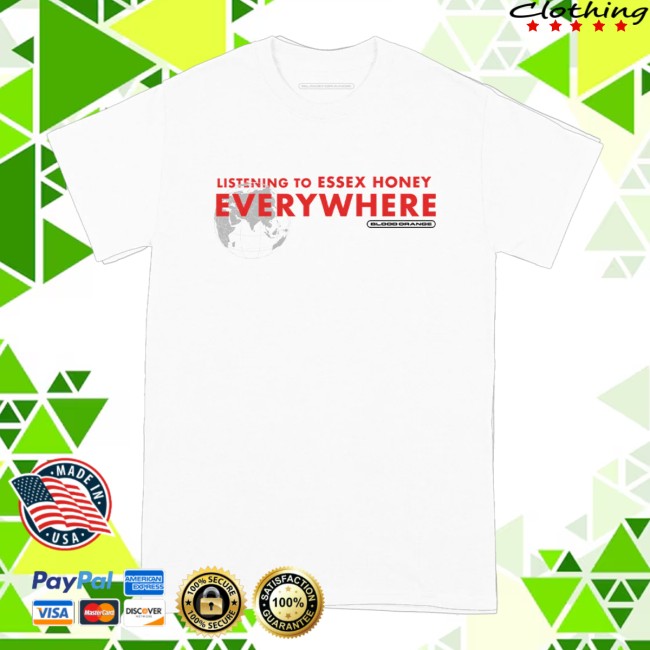 The Cbp Store Merch Listening To Essex Honey Everywhere 2025 T-Shirt