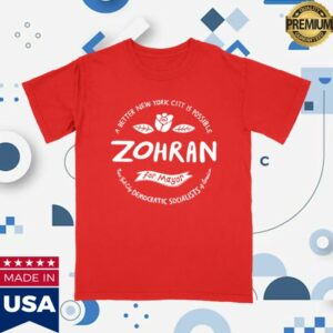 Socialists Store Merch Zohran Logo Shirt