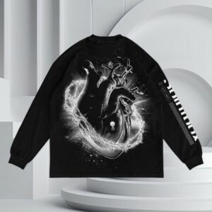 Tsunami Sea Store Merch Keep Sweet Black Long Sleeve
