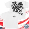 kenny tsunami sea store merch soft spine lyric white t shirt wpsdd