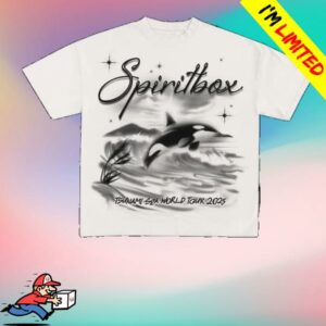 Tsunami Sea Merch Store Airbrush Orca White T-Shirt