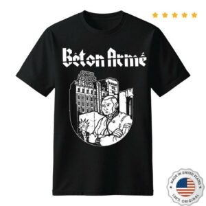 Distroville Merch Store Béton Armé Classic Black T-Shirt