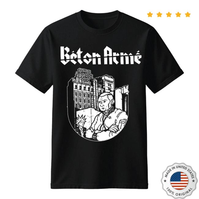 Distroville Merch Store Béton Armé Classic Black T-Shirt Distroville Merch Store Béton Armé Classic Black T-Shirt