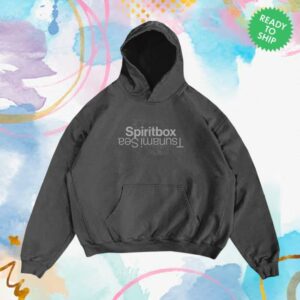 Tsunami Sea Merch Store Crash Pigment Black Pullover