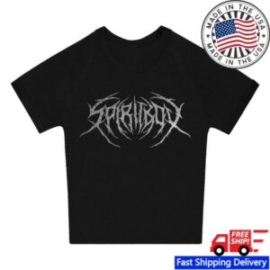 Tsunami Sea Merch Store Death Metal Logo Silver Shimmer Womens T-Shirt