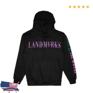 Landmvrks Merch Store Lost In The Waves Black Hoodie