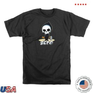 Zero Skateboards Store Merch Lil Reaper SS Black