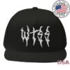 When The Sun Sets Store Merch Wtss Pink Metal Logo Flat Bill Hat