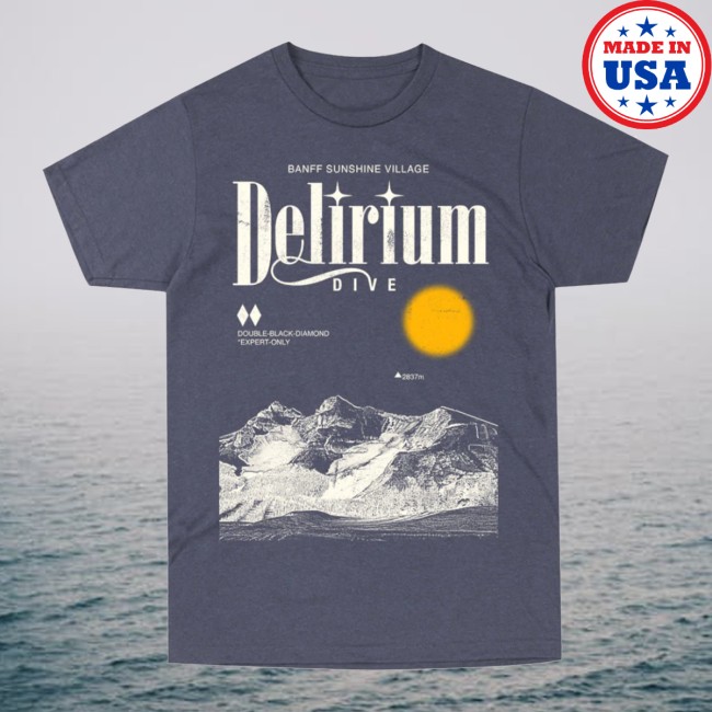 Retail Shop Store Merch Vintage Delirium Dive Tee