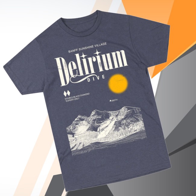 Retail Shop Store Merch Vintage Delirium Dive Tee