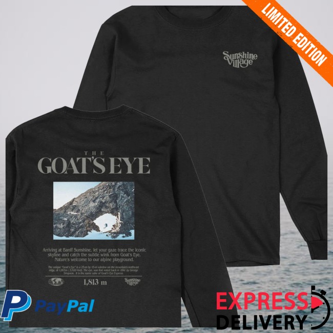 Retail Shop Store Merch Mountain Info Series The Goat’s Eye Long Sleeve Shirt Retail Shop Store Merch Mountain Info Series The Goat’s Eye Long Sleeve Shirt