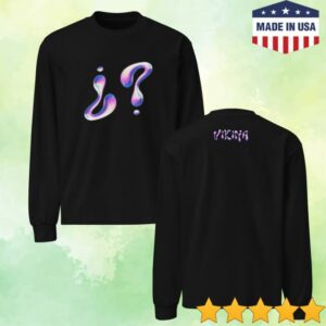 Vikina Music Merch Store ¿Questions Logo Premium Heavyweight Long Sleeve Shirt