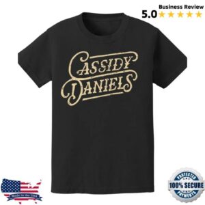 Cassidy Daniels Merch Store Cassidy Daniels Logo Tee Black