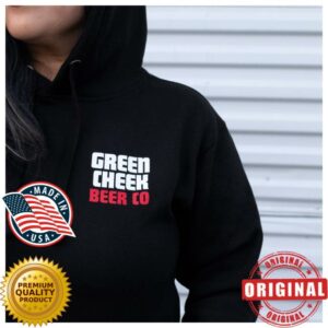 Green Cheek Beer Merch Store Surfer Cheeky Hoodie