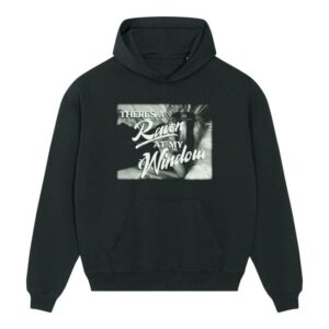 Isabel Larosa Merch Store Raven Window Black Hoodie