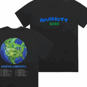 James Marriott Store Merch Marriott Us 2025 Tour Black Tee