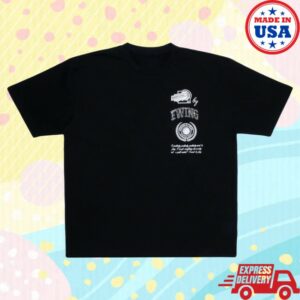 Ewing Athletics Store Merch Ewing Hustle T-Shirt Black