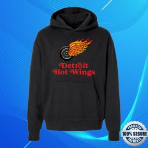 Ink Detroit Store Merch Ink Detroit Hot Wings Heavyweight Hoodie