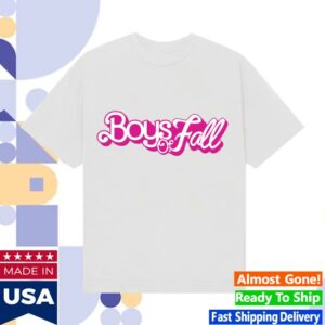 Boys Of Fall Band Merch Store Bof Pink Logo Tee