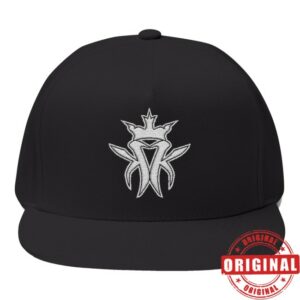 Kottonmouth Kings Store Merch Kmk Logo Leaf Centered Embroidered Flat Bill Yupoong Snapback