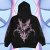 kenny 8Thwndr Merch Store Sigil Angel Hoodie Blacka