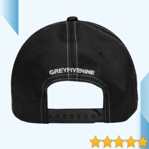 G59records Store Merch G59 5 Panel Logo Snapback Black