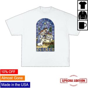 Clints Merch Store Stained Glass Heavyweight Tee