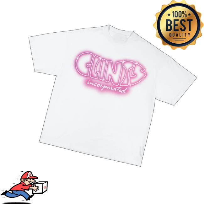 Clints Merch Store Pink Neon Heavyweight Tee Clints Merch Store Pink Neon Heavyweight Tee