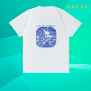 James Boogie Merch Store Fr 025 Graphic T-Shirt Storm White