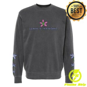 Try Guys Store Merch Learn Is Important Crewneck Sweatshirt