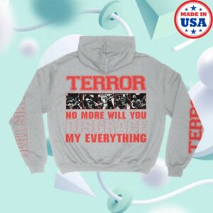 Terror Store Merch Not This Time Heather Grey Hoodie