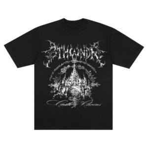 8Thwndr Merch Store Castle Of Chains Tee Black