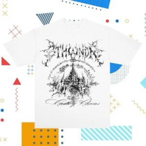 8Thwndr Merch Store Castle Of Chains Tee White