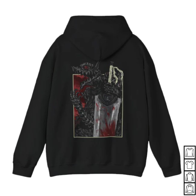 Drippy Souls Store Merch Beast Of Darkness Grim Hooded Sweatshirt Drippy Souls Store Merch Beast Of Darkness Grim Hooded Sweatshirt
