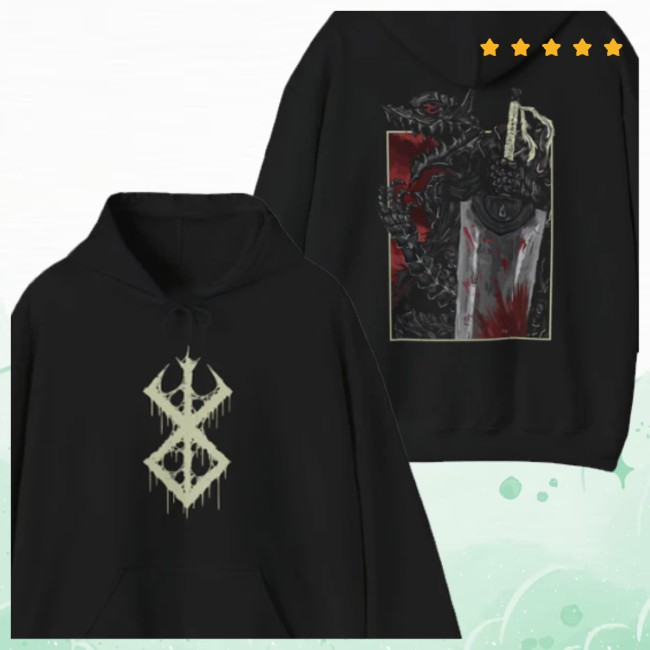 Drippy Souls Store Merch Beast Of Darkness Grim Hooded Sweatshirt Drippy Souls Store Merch Beast Of Darkness Grim Hooded Sweatshirt