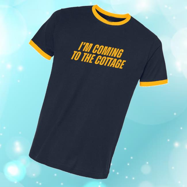 The Little Gay Shop Merch I’m Coming To The Cottage Ringer Shirt