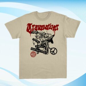 The Seats Of Piss Merch Store Traumatizer Total Dbeat Destruction T-Shirt