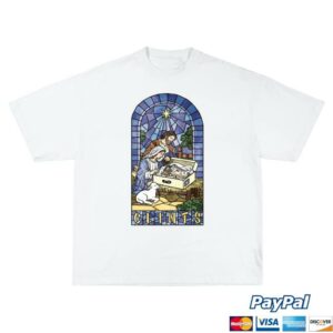 Clints Inc Merch Store Stained Glass Heavyweight Tee