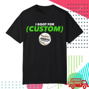 Roots Sportswear Store Merch Custom Baseball T-Shirt